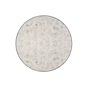 Tükör fém 90x5x90 cm fekete