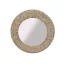 Espejo metal cristal 78x4x78 decape dorado