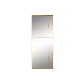 Tükör fém, üveg 60x2x150 cm arany