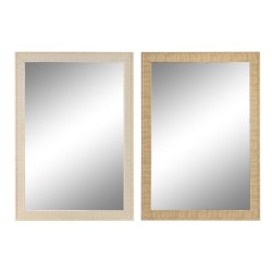   Tükör polisztirol, üveg 93,5x2,5x134 cm natúr, barna 2 féle