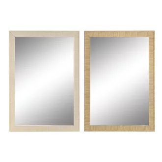   Tükör polisztirol, üveg 93,5x2,5x134 cm natúr, barna 2 féle