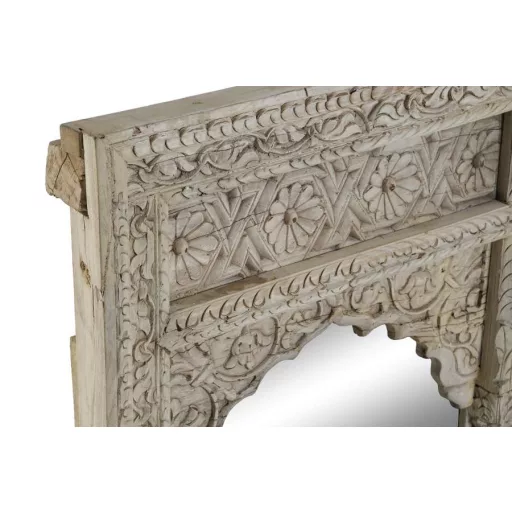 Tükör teakfa 60x10x85 cm natúr