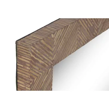 Tükör bambusz 150x5x75 cm barna