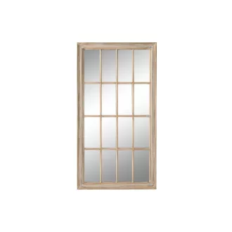 Espejo paulownia cristal 68x4x128 ventana decape