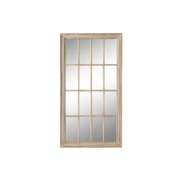 Espejo paulownia cristal 68x4x128 ventana decape