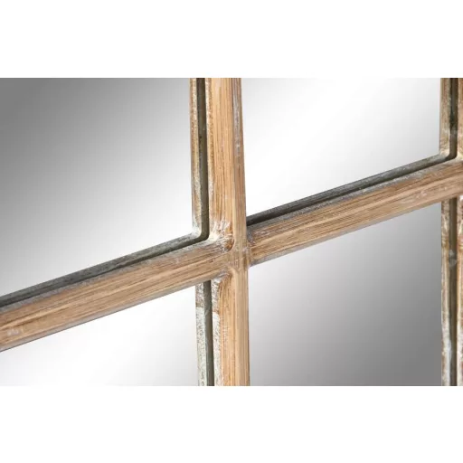 Espejo paulownia cristal 68x4x128 ventana decape