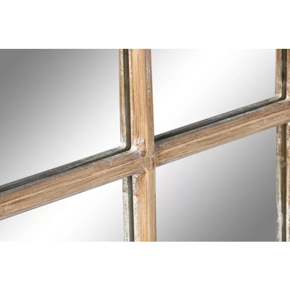Espejo paulownia cristal 68x4x128 ventana decape