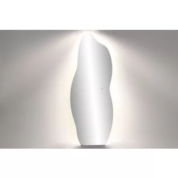 Tükör domború szegéllyel, led-es üveg 50x0,5x130 cm