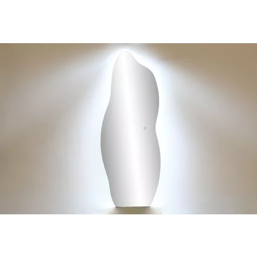 Tükör domború szegéllyel, led-es üveg 50x0,5x130 cm