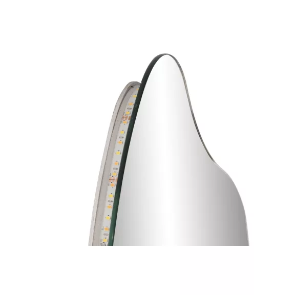 Tükör domború szegéllyel, led-es üveg 50x0,5x130 cm
