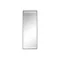 Tükör egész alakos, led-es aluminium, üveg 50x2x150 cm fekete