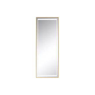   Tükör egész alakos, led-es aluminium, üveg 50x0,5x150 cm arany