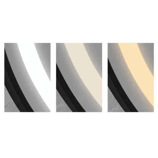 Tükör egész alakos, led-es aluminium, üveg 60x5x165 cm arany