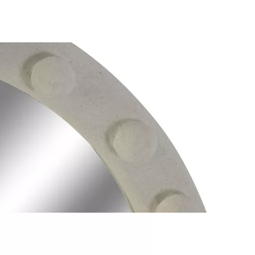 Espejo mdf cristal 60x3,5x85 bolitas envejecido