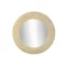 Espejo metal 73x7x73 dorado blanco