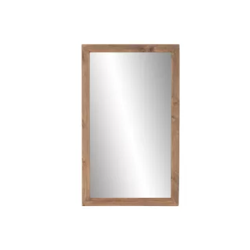Espejo madera reciclada cristal 100x4x60 natural