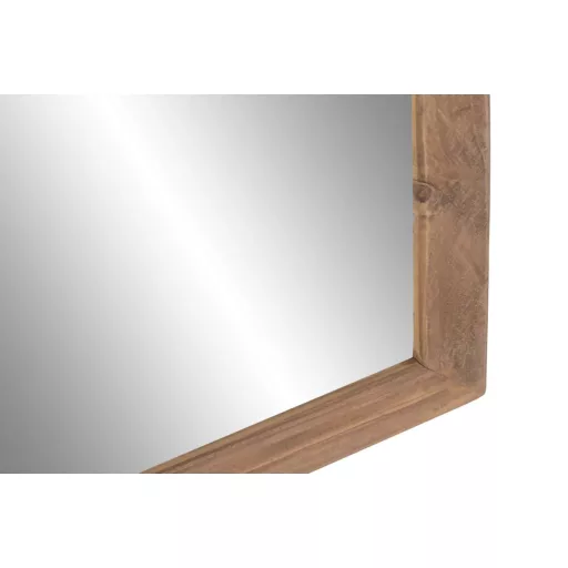 Espejo madera reciclada cristal 100x4x60 natural