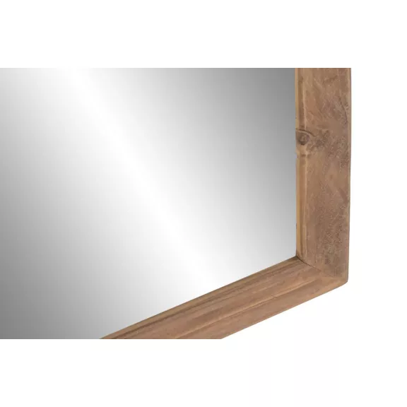 Espejo madera reciclada cristal 100x4x60 natural