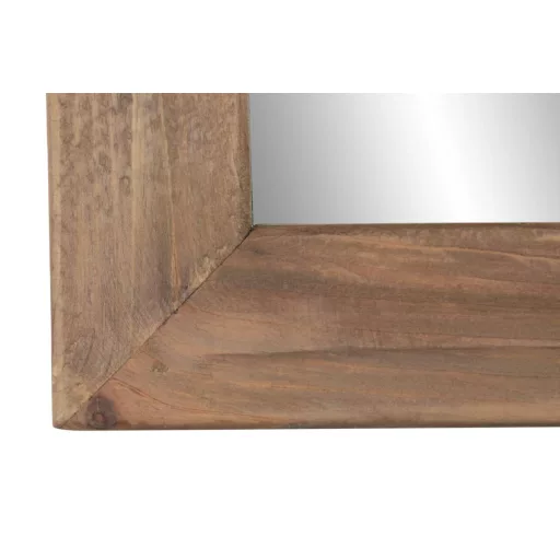 Espejo madera reciclada cristal 100x4x60 natural