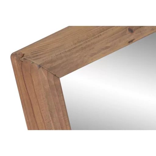 Espejo madera reciclada cristal 50x3x70 natural