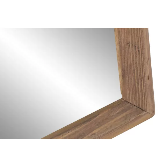 Espejo madera reciclada cristal 50x3x70 natural