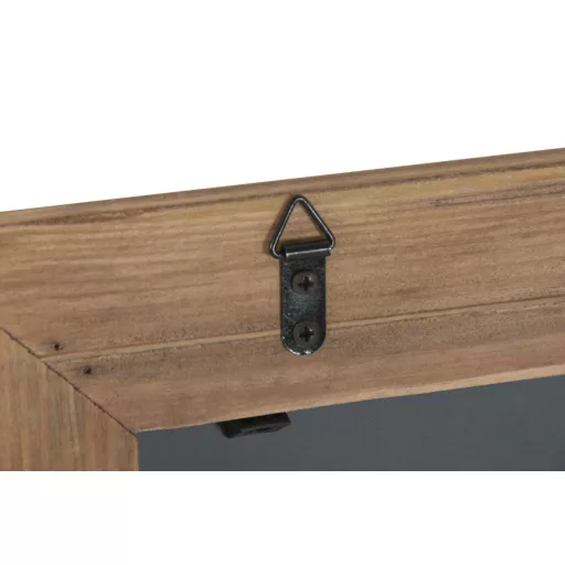 Espejo madera reciclada cristal 50x3x70 natural