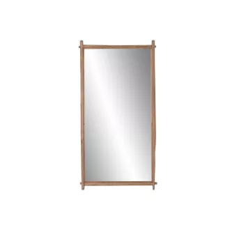 Espejo madera reciclada cristal 62x8x120 natural