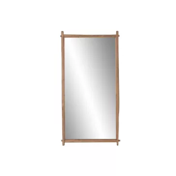 Espejo madera reciclada cristal 62x8x120 natural