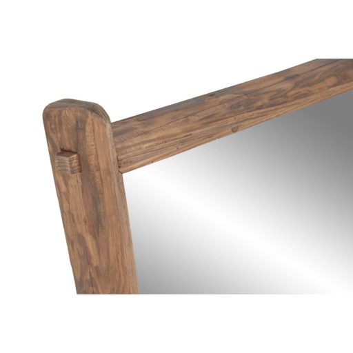Espejo madera reciclada cristal 62x8x120 natural