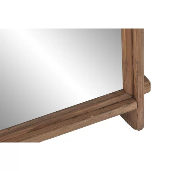 Espejo madera reciclada cristal 62x8x120 natural