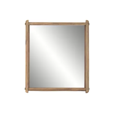 Espejo madera reciclada cristal 60x8x70 natural