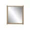 Espejo madera reciclada cristal 60x8x70 natural