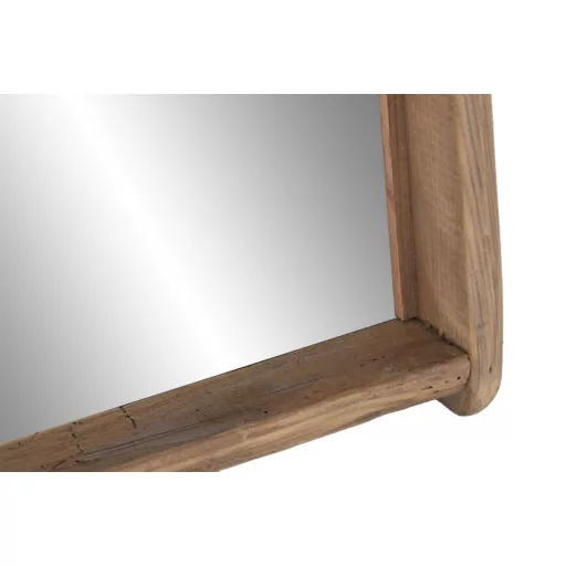 Espejo madera reciclada cristal 60x8x70 natural