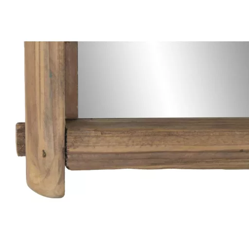 Espejo madera reciclada cristal 60x8x70 natural