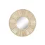 Espejo cuerda cristal 73x7x73 natural