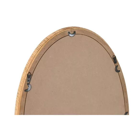 Espejo ratan cristal 53,5x4,5x85 oval natural