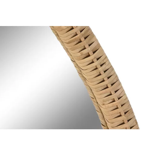 Espejo ratan cristal 60x4x80 gota natural