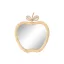 Espejo ratan cristal 43x4x50 manzana natural