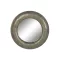 Espejo metal cristal 63x6,5x63 envejecido dorado
