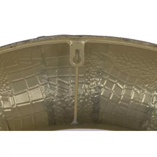 Espejo metal cristal 63x6,5x63 envejecido dorado