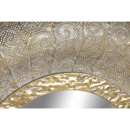 Espejo metal cristal 78x5,5x106 dorado