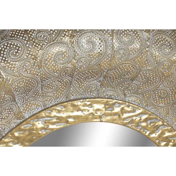 Espejo metal cristal 78x5,5x106 dorado