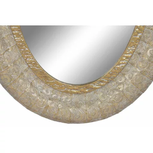 Espejo metal cristal 78x5,5x106 dorado