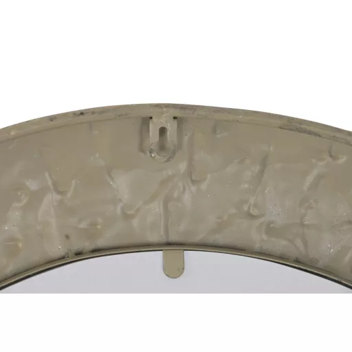 Espejo metal cristal 66x2,5x66 envejecido dorado