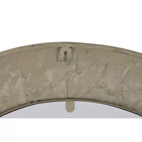 Espejo metal cristal 66x2,5x66 envejecido dorado