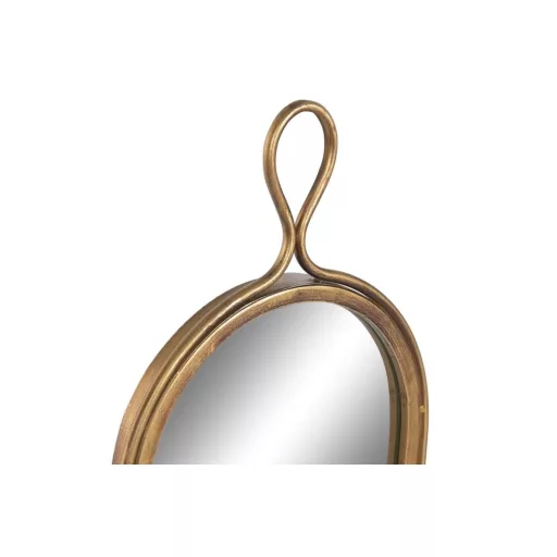 Espejo metal cristal 22x2,5x120,5 dorado