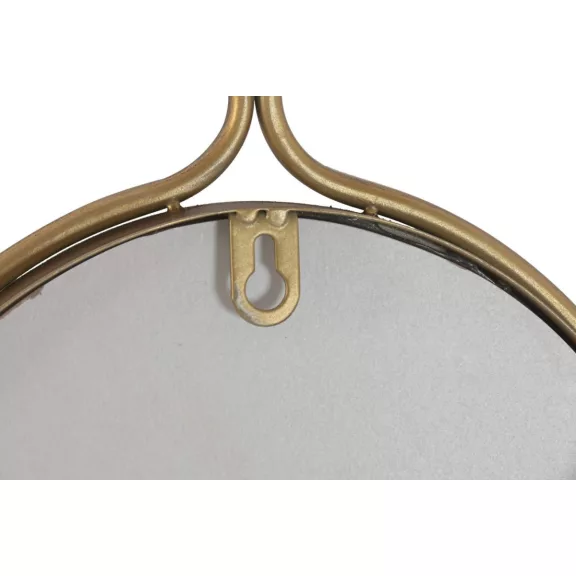 Espejo metal cristal 22x2,5x120,5 dorado