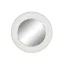 Espejo metal cristal 84x6x84 blanco