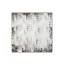Espejo metal cristal 80x3,5x80 envejecido negro