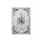 Espejo metal cristal 60x3,5x90 br jula envejecido